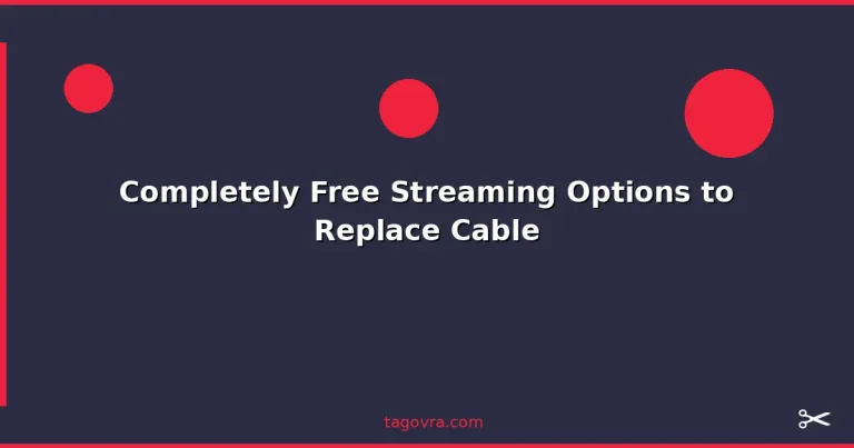 Featured: Completely Free Streaming Options to Replace Cable