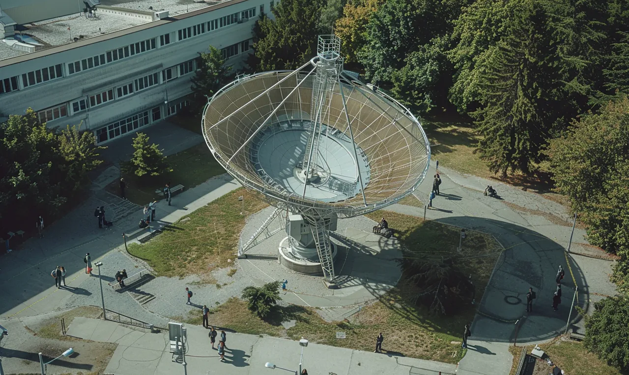 radar system operations with satellite