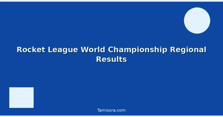 Featured: Rocket League World Championship Regional Results