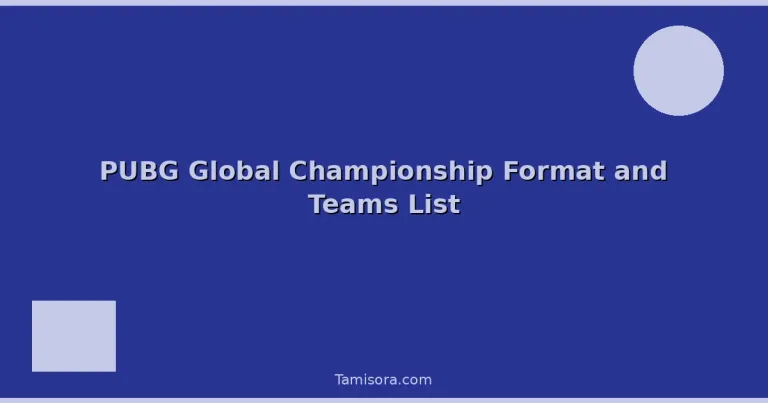 Featured: PUBG Global Championship Format and Teams List