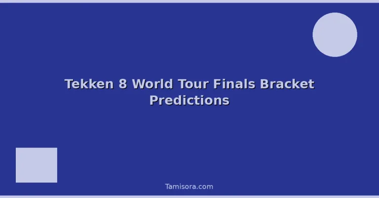 Featured: Tekken 8 World Tour Finals Bracket Predictions