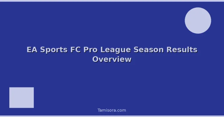 Featured: EA Sports FC Pro League Season Results Overview