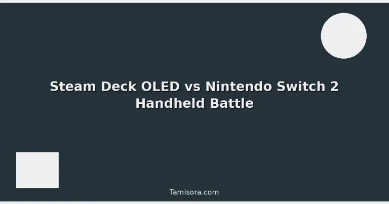 Featured: Steam Deck OLED vs Nintendo Switch 2 Handheld Battle