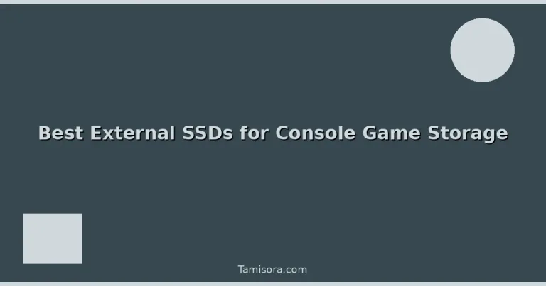 Featured: Best External SSDs for Console Game Storage