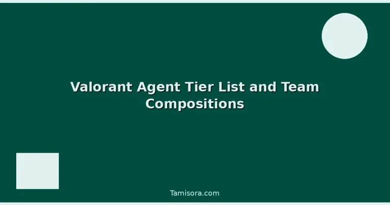 Featured: Valorant Agent Tier List and Team Compositions