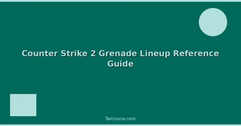 Featured: Counter Strike 2 Grenade Lineup Reference Guide
