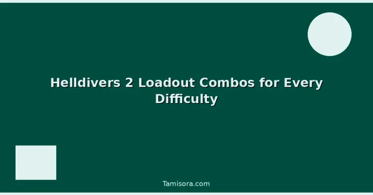 Featured: Helldivers 2 Loadout Combos for Every Difficulty