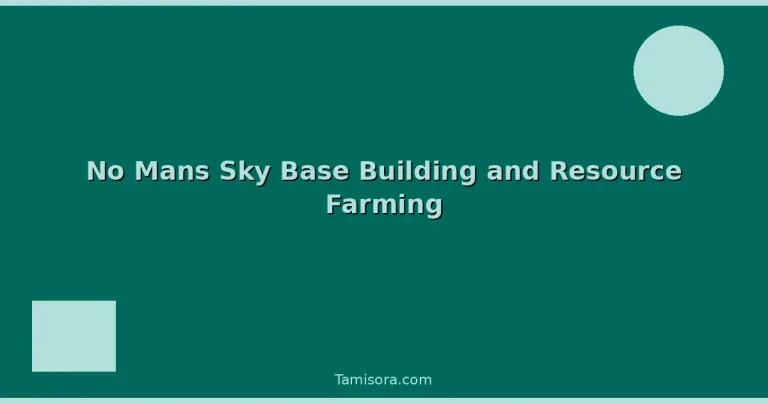 Featured: No Mans Sky Base Building and Resource Farming