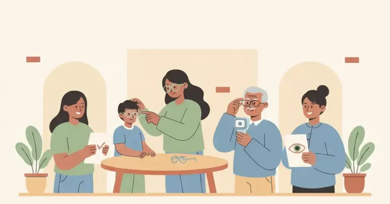 Illustration: How to Get Free Vision Care and Glasses