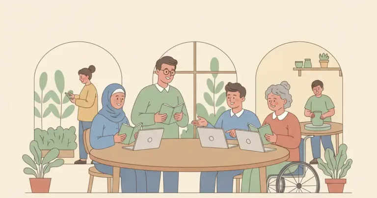 Illustration: Free Training Programs That Lead to Paid Work