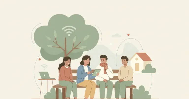 Illustration: How to Get Free Internet at Home Through Government Programs