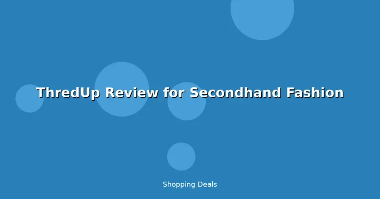 Featured: ThredUp Review for Secondhand Fashion