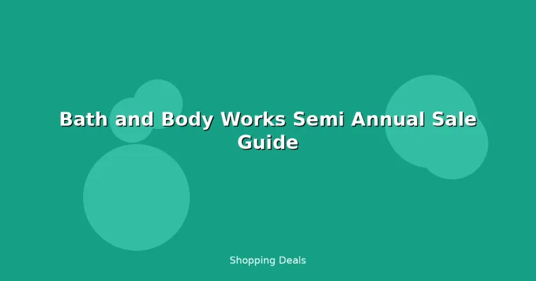 Featured: Bath and Body Works Semi Annual Sale Guide