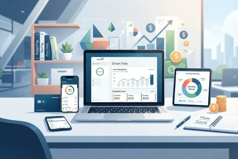 Featured image for: Capital One 360 Checking Review: Smart Budgeting and Zero Fees