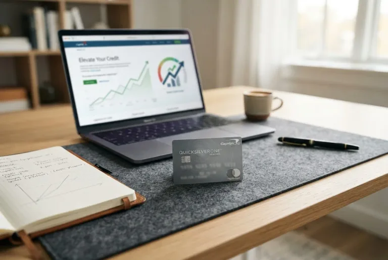 Featured image for: Capital One QuicksilverOne Review: Elevate Your Credit Today