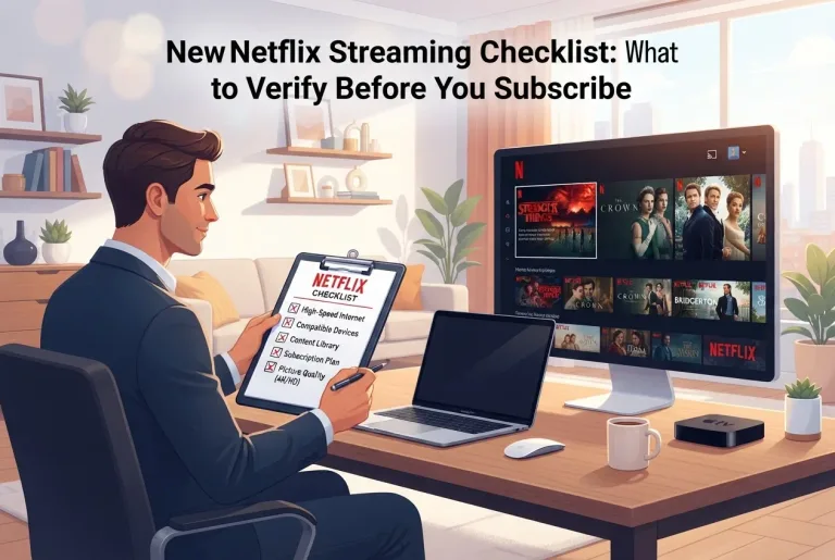 Featured image for: Netflix Streaming Checklist: What to Verify Before You Subscribe