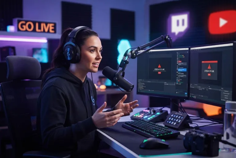 Featured image for: Avoid These 5 Critical Live Streaming Mistakes on Twitch & YouTube
