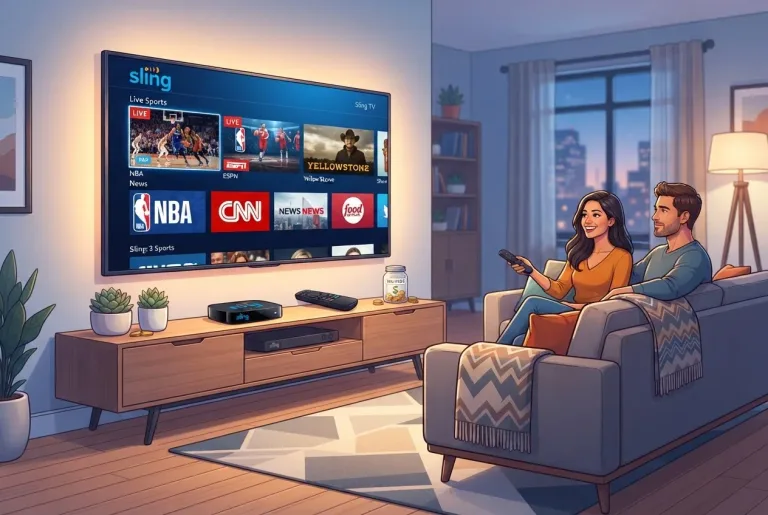Featured image for: Sling TV Review: The Ultimate Budget-Friendly Cable Alternative