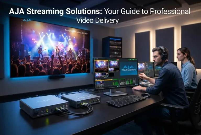 Featured image for: AJA Streaming Solutions: Your Guide to Professional Video Delivery