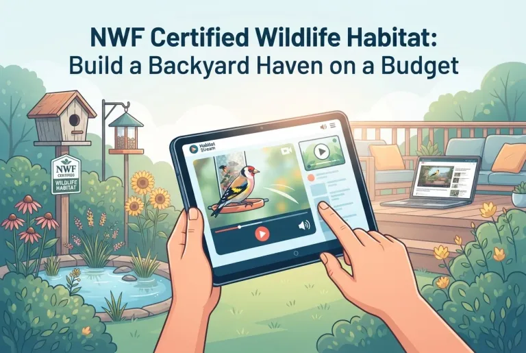 Featured image for: NWF Certified Wildlife Habitat: Build a Backyard Haven on a Budget