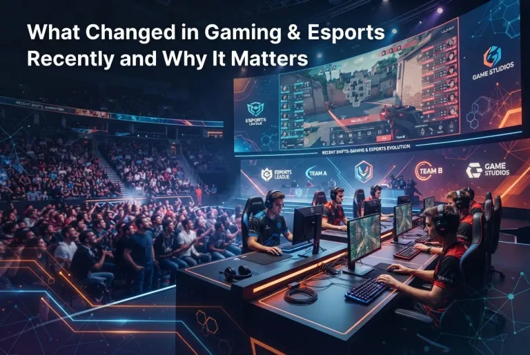 Featured image for: What Changed in Gaming & Esports Recently and Why It Matters