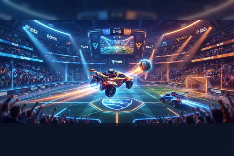 Featured image for: A Complete Guide to Soccer Esports and Rocket League