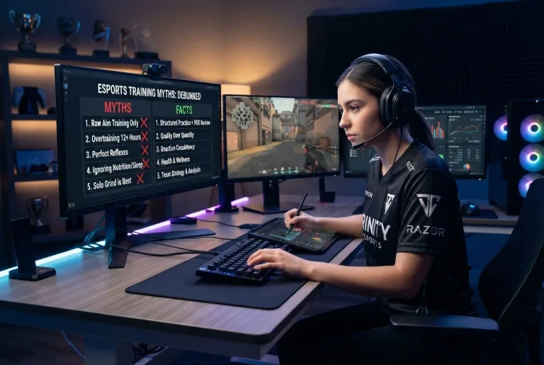 Featured image for: Debunking 5 Esports Training Myths That Waste Your Precious Time