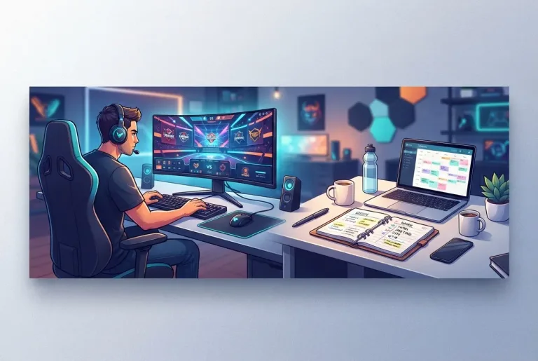 Featured image for: Esports Playbook: How to Balance Gaming with a Busy Lifestyle