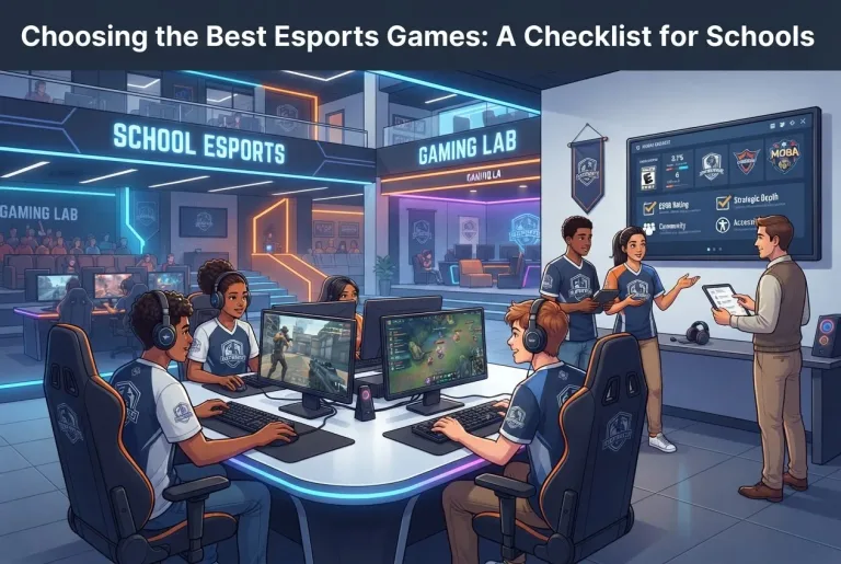 Featured image for: Choosing the Best Esports Games: A Checklist for Schools