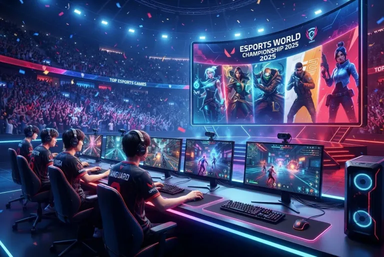 Featured image for: Top Esports Games: Mastering the Best Competitive Titles in 2025