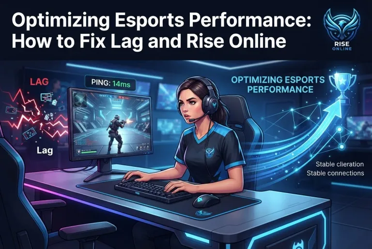 Featured image for: Optimizing Esports Performance: How to Fix Lag and Rise Online