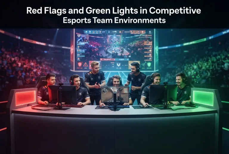 Featured image for: Red Flags and Green Lights in Competitive Esports Team Environments