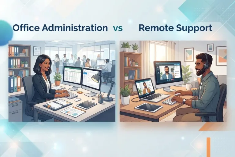 Featured image for: Office Administration vs Remote Support: Which Career Path Wins?