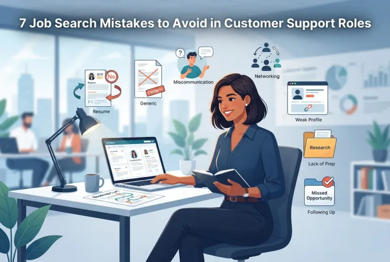 Featured image for: 7 Job Search Mistakes to Avoid in Customer Support Roles