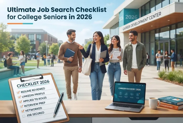 Featured image for: Ultimate Job Search Checklist for College Seniors in 2026