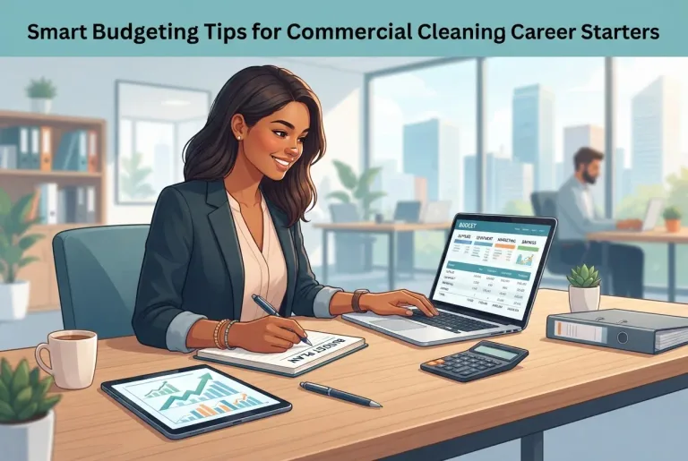 Featured image for: Smart Budgeting Tips for Commercial Cleaning Career Starters