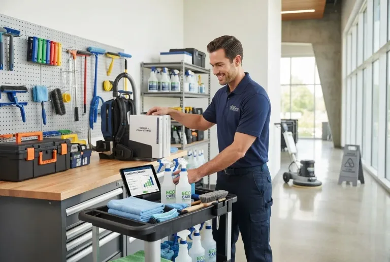 Featured image for: Weekend Project: Upgrade Your Commercial Cleaning Career Setup