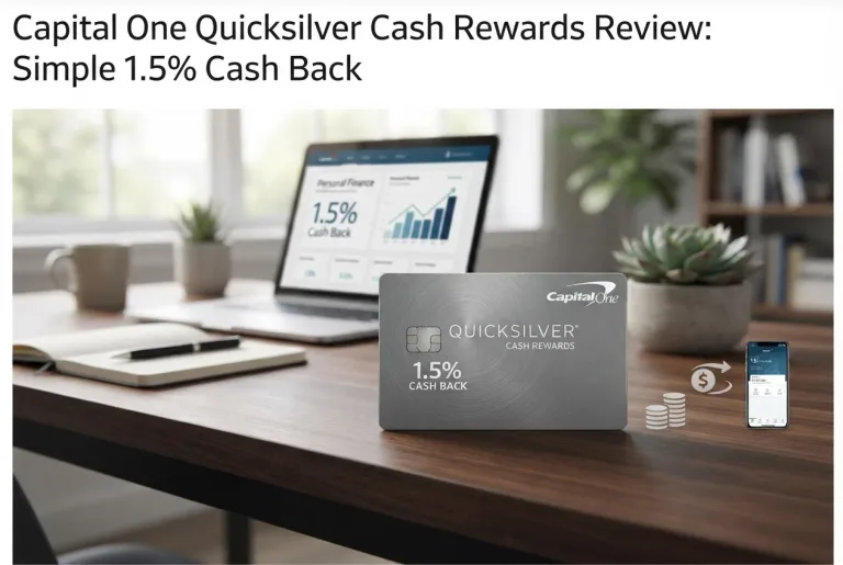 Featured image for: Capital One Quicksilver Cash Rewards Review: Simple 1.5% Cash Back