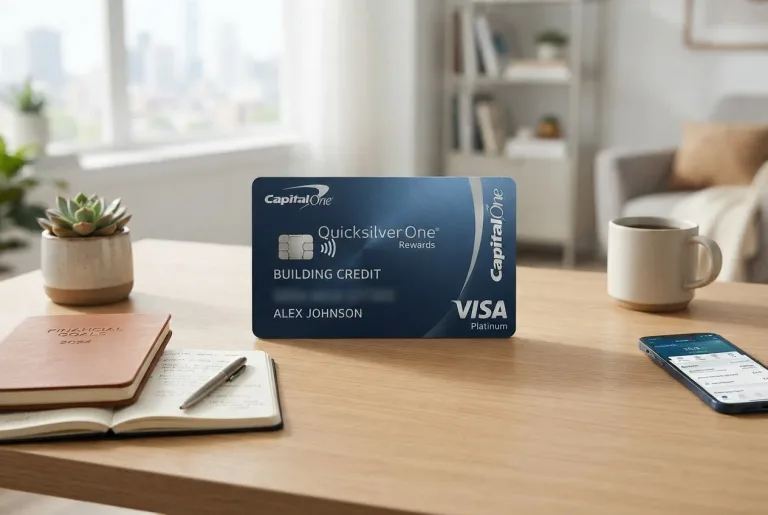 Featured image for: Capital One QuicksilverOne Review: Simple Cash Back for Building Credit