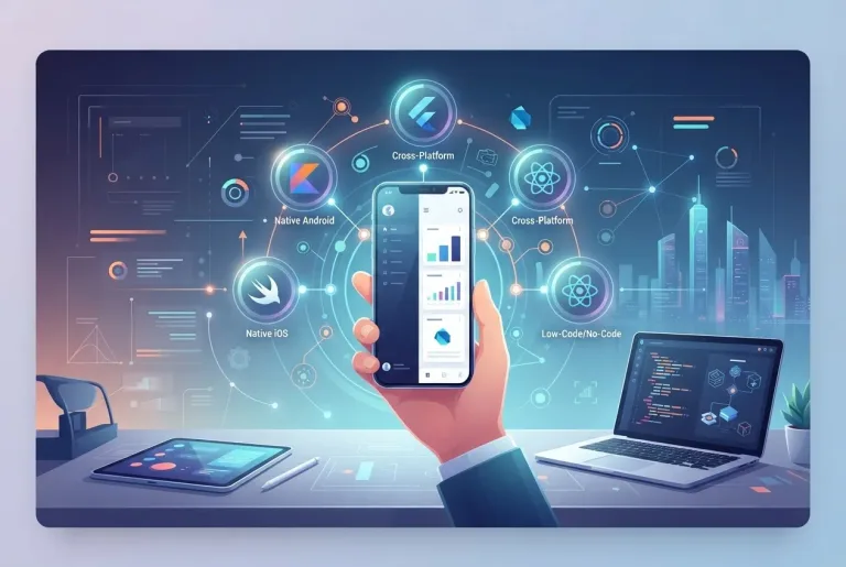 Featured image for: Choosing Your First Mobile App Development Platform in 2026