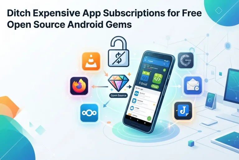 Featured image for: Ditch Expensive App Subscriptions for Free Open Source Android Gems