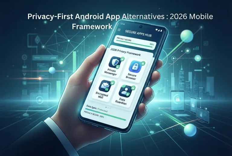 Featured image for: Privacy-First Android App Alternatives: A 2026 Mobile Framework