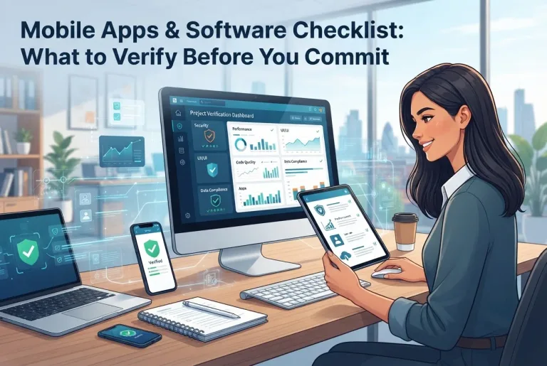 Featured image for: Mobile Apps & Software Checklist: What to Verify Before You Commit