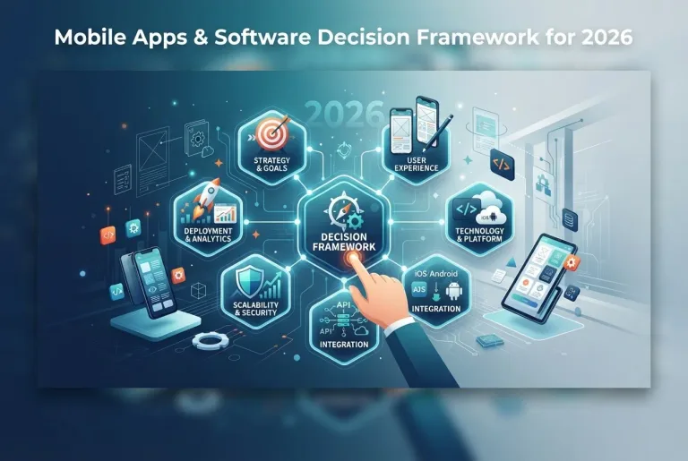 Featured image for: Mobile Apps & Software Decision Framework for 2026