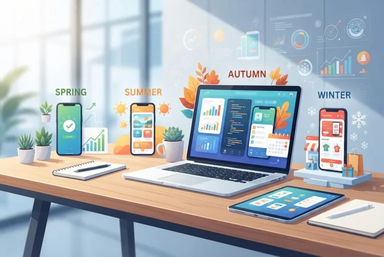 Featured image for: When Is the Best Time to Build an App? Seasonal App Guide