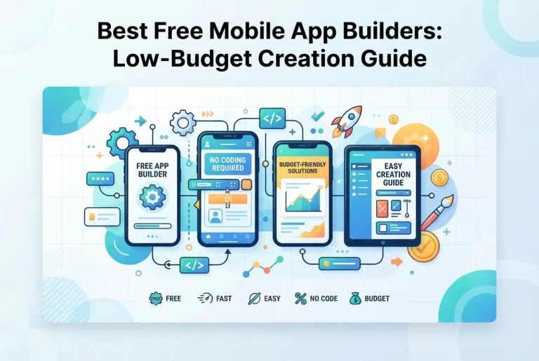 Featured image for: Best Free Mobile App Builders: Low-Budget Creation Guide