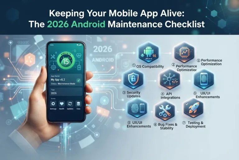 Featured image for: Keeping Your Mobile App Alive: The 2026 Android Maintenance Checklist