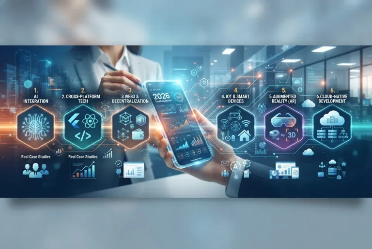Featured image for: Top Mobile App Development Trends To Watch In 2026: Real Case Studies
