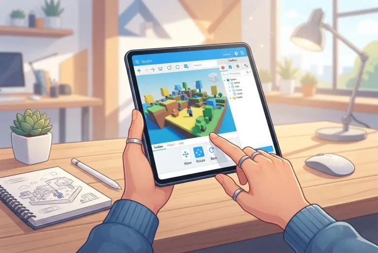 Featured image for: Beginner Companion Guide: Mastering Roblox Studio on Mobile Devices