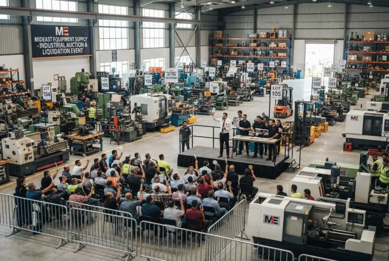 Featured image for: Mideast Equipment Supply Review: Best Manufacturing Auction Guide